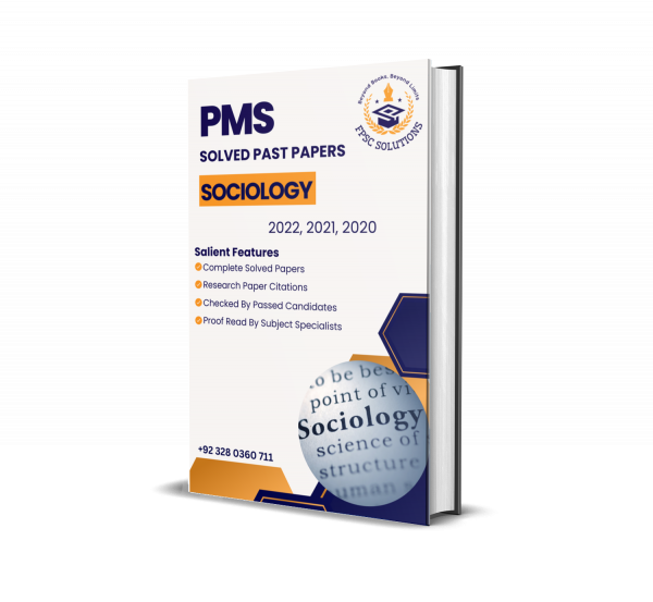 PMS Sociology Solved Past Papers